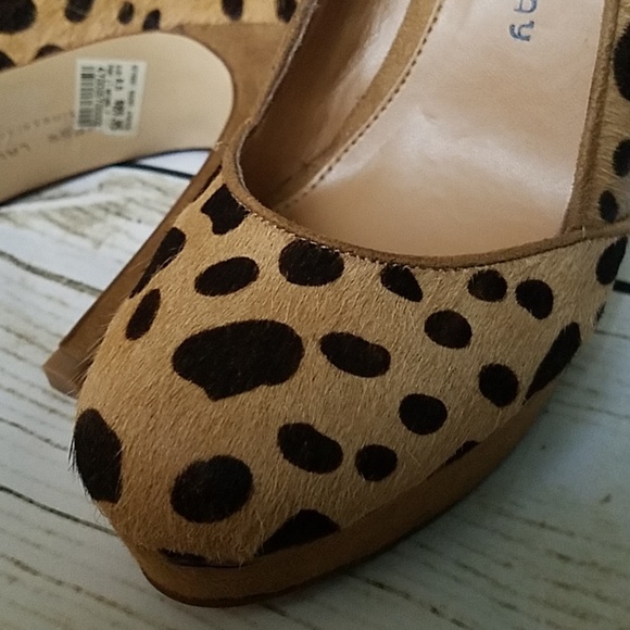 Chinese Laundry Leopard Print Heels 8.5 - Picture 2 of 7